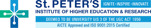 Bachelor of Computer Applications [BCA] at St. Peter’S Institute of Higher Education And Research , Chennai